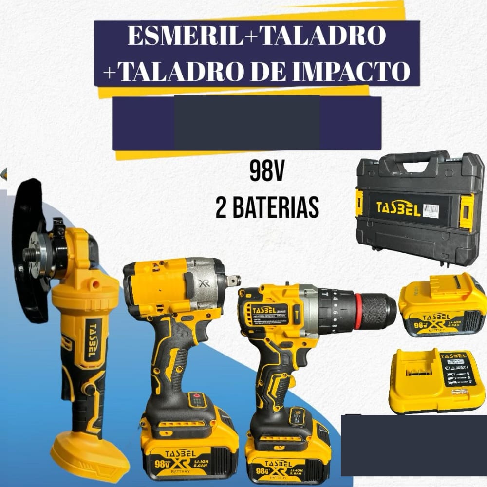 ESMERIL+TALADRO+TALADRO DE IMPACTO